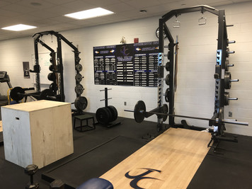 Photo of weight room